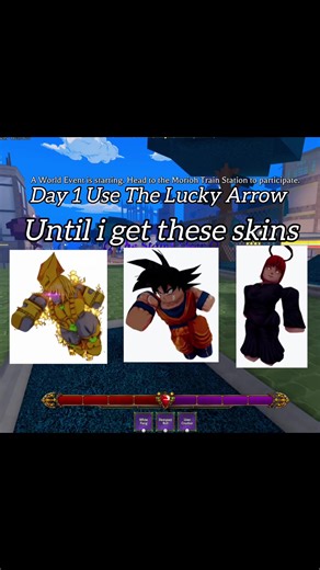 Day 1 of using Lucky arrows till i get something good #roblox #robloxfyp #bizarrelineage #robloxanime #animeroblox #skin #jojo