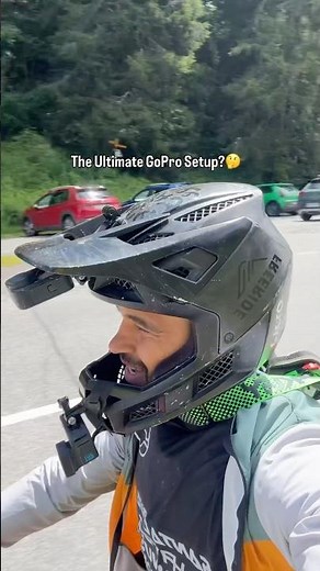 All the angles! The ultimate GoPro setup?🤔 #gopro #mtb