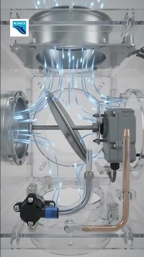 How Does a Variable Air Volume (VAV) Box Actually Work? | 3D HVAC Animation Explained | #shorts