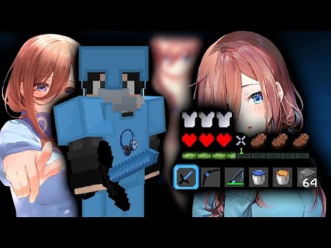 Miku Nakano [32x] | MCPE PVP TEXTURE PACK (1.20) w/Java UI