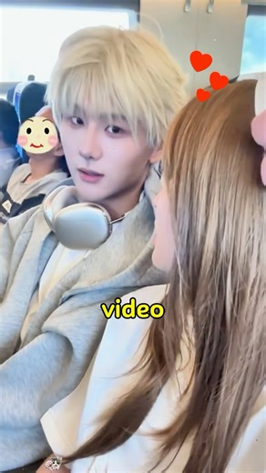 She pretended to be his girlfriend…then mon approved!😘❤️