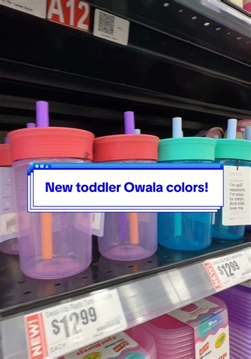 Discover the New Owala Colors for Toddlers at H-E-B