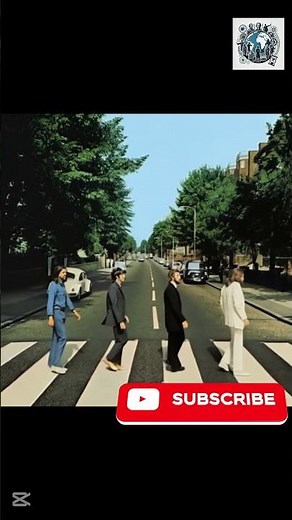 The famous walk at Abbey Road