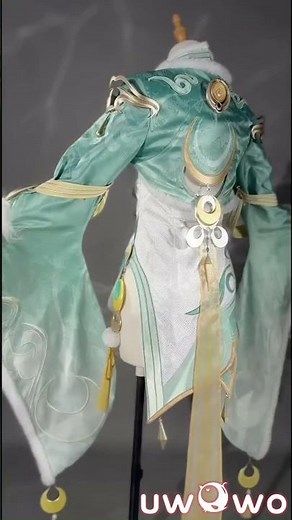 Uwowo Zibai Genshin Impact Cosplay Costume
