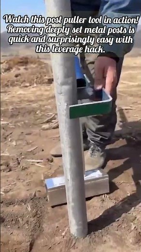 Easy Metal Post Remover