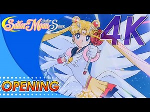 Sailor Moon: Sailor Stars Opening | Creditless | 4K 60FPS Remastered