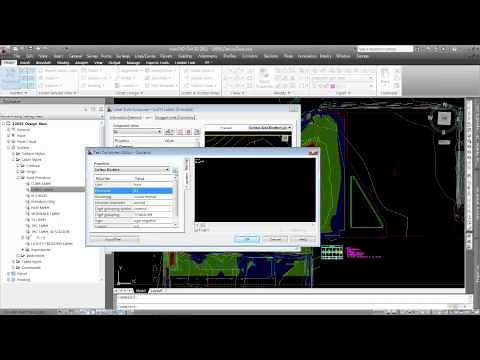 Civil 3D_Cut & Fill Exhibit Labels