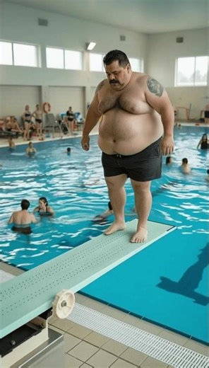 Worst Pool Jump Ever 💀💦 #Shorts