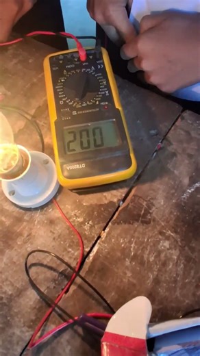 connection of parallel in different voltage measurement