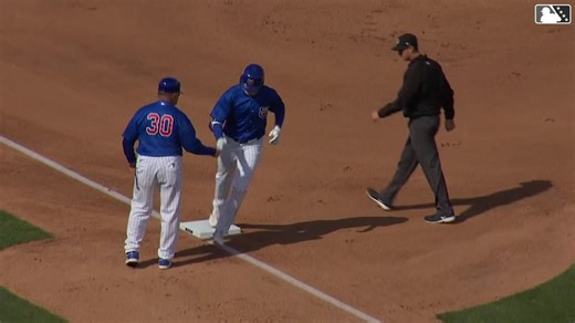 Owen Caissie's opposite-field solo home run