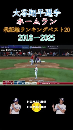 大谷翔平選手の驚異的なホームラン集