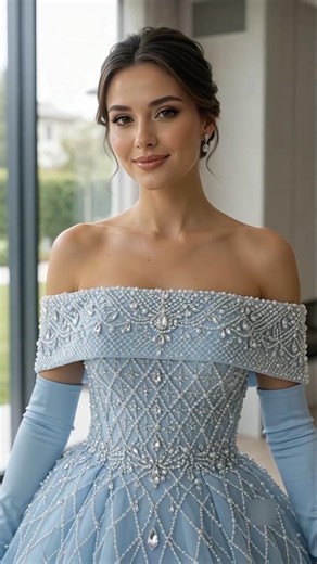 Stop Scrolling! This Is The Most Beautiful Blue Dress Ever Made | Eternal Bridal Couture