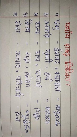 Hindi paryaysabd 7th class first lesson