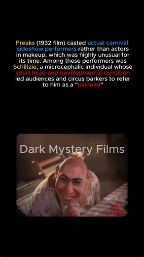 Freaks movie (1932) used real carnival slideshow performers