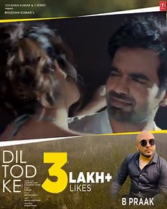 A tune that's playing in 7 million hearts! ❤️ Tune into #DilTodKe #BhushanKumar B Praak Rochak Kohli Manoj Muntashir Kashish Vohra #AbhishekSingh Sunita radia #AshishPanda Aditya Dev #tseries | T-Series
