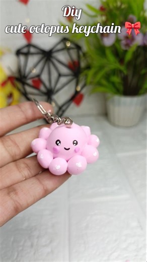 cute octopus keychain #youtubeshorts #easytutorial