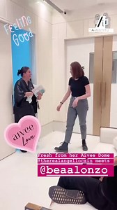 Yung kaibigan mong supportive sa lovelife 💗 Bea x Angel and Neil at the Aivee Clinic [Team Angel PH] | Angel Locsin