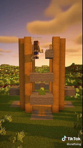 Construcción de Casa de Madera y Piedra en Minecraft