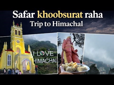 "Hum Chale Pahadon Mein – Shimla Adventure Begins!"🏔️🏍️