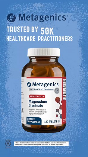 "My chiropractor recommended Metagenics magnesium glycinate and it...