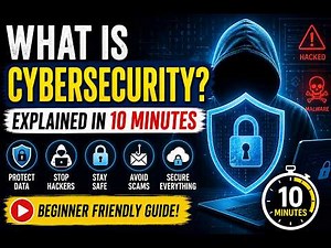 What is Cybersecurity? Explained in 10 Minutes (Beginner Friendly Guide)