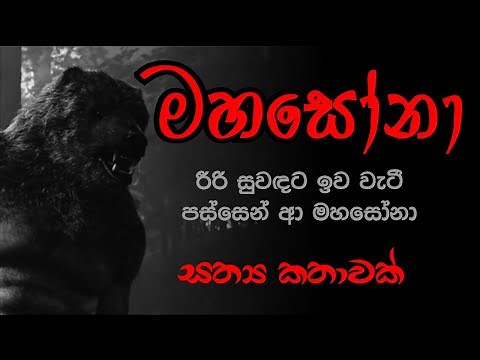 මහසෝනා | Mahasona | Sinhala Ghost | Sinhala Holman Katha