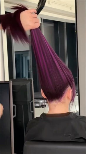 Combine the color purple, brown and black