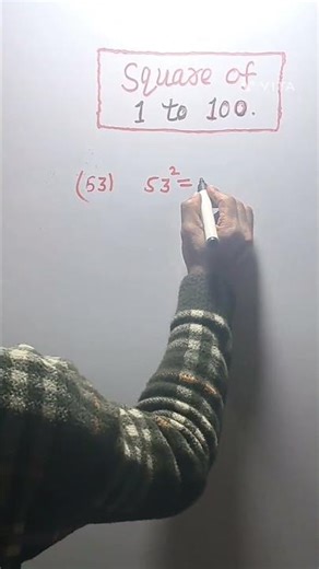 #shorts# maths #square of 53#howtoincreaseviewers