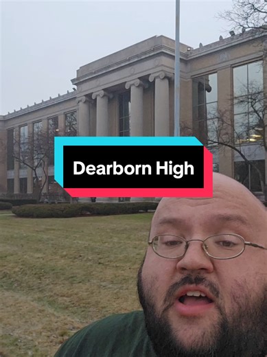 100 years ago this week, #Dearborn High School students got to enjoy running water, central heating, and electricity in a newly opened building.