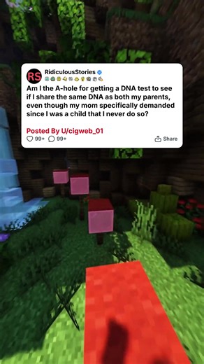 Am I the A-hole for getting a DNA test to see if I share the same DNA as both my parents, even though my mom specifically demanded since I was a child that I never do so? #reddit #redditstories #redditreadings #reddit_tiktok #redditstorytime