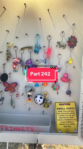 The BTS guy finally got adopted. Someone did donate another one though so he took his place. #keychainlibrary #trinkets #trading #trinkettrade #keychains