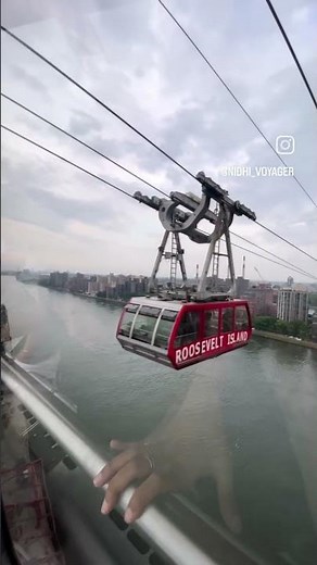 Tram experience in New York City to Roosevelt Island
