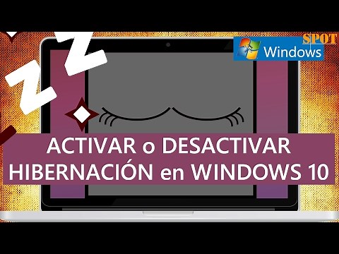 Activar o desactivar la hibernación en Windows 10, 8.1 u 8