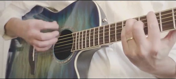 Ovation CS28P-RG Celebrity Standard Exotic Super Shallow Depth, Acoustic-Electric Guitar, Caribbean Blue Burst