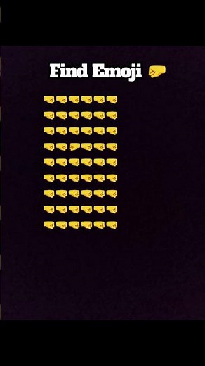 Find The Secret Emoji 👁️ Part 5 #fyp#brainteaser
