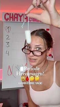 Predicting your period - how to track your cycle and calculate when it's coming 🫪🌝 #period #girlt...