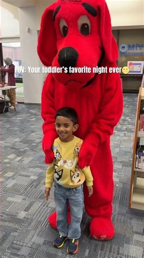 A Sweet Preschool Library Evening With My Little One 🥹 #momlife