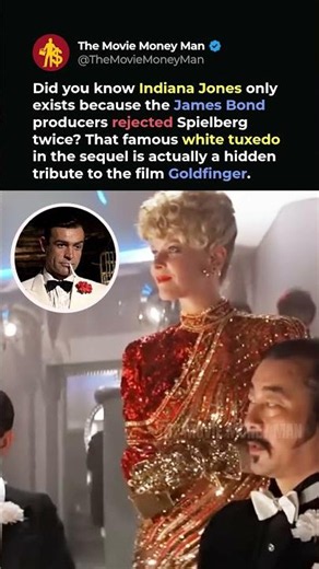 Why Indiana Jones Wore a James Bond Tuxedo