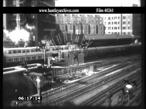 Various 35mm Railway clips. Archive film 40261