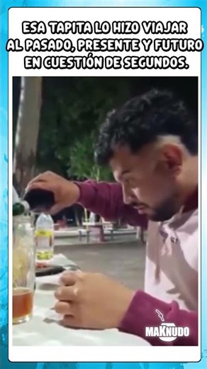 Esto le pasó después de beber de la tapita #viral #shorts #humor
