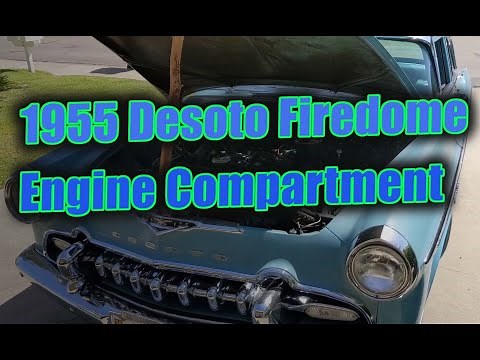 1955 DeSoto Engine Compartment - 291 Hemi 😎