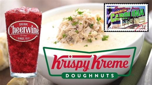 What to eat in North Carolina! Krispy Kreme & Cheerwine!