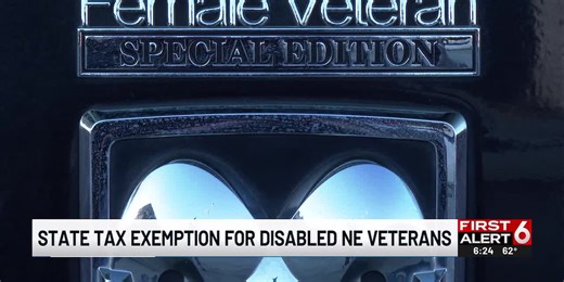 New Nebraska tax exemption could save disabled veterans hundreds on vehicle costs