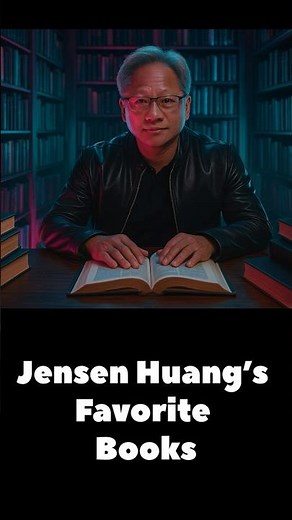 Think Like Jensen Huang: Five Books TO Read #leadership #books