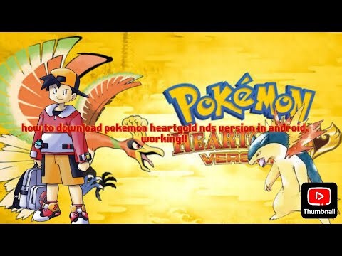 How to download pokemon heartgold in android. 2025 working