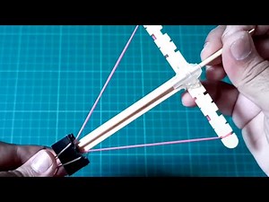 How to make a small slingshot at home easy | Rubber Band Sling Shot