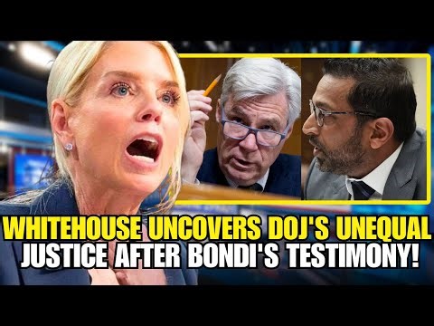 Sen. Sheldon Whitehouse EXPOSES Unequal DOJ Accountability After Bondi Testimony