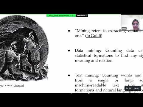 Introduction to Text Mining in Digital Humanities | Dr Shanmugapriya, IIT Dhanbad