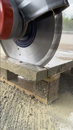 How to cut paving slabs without breaking them ✅ #duro #constructionlife #diy #tools #landscaping