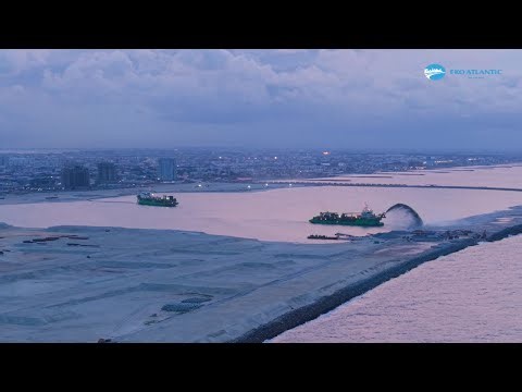 Eid Mubarak from Eko Atlantic! You won't believe this view 🌊🌊🌊